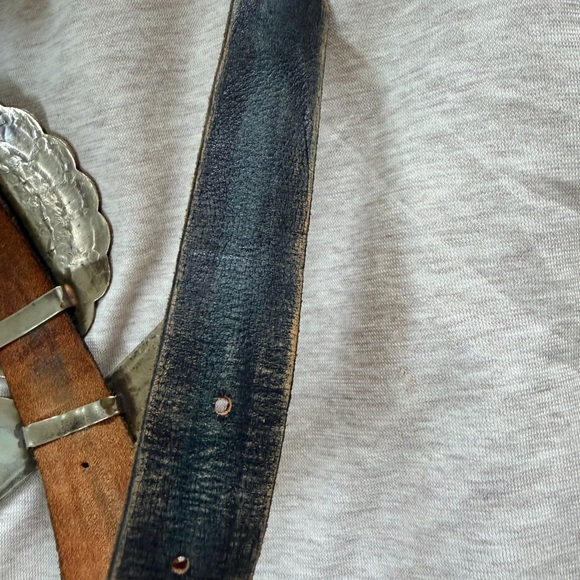 Vintage Handmade Concho Belt - Picture 3 of 6